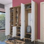Hanah Home Recibidor EA129 - 2797 Nogal y Blanco